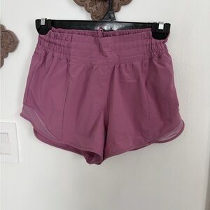 lululemon athletica Plum Athletic Shorts